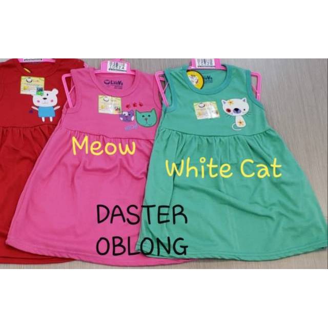 Daster Oblong Anak sz:1/2/3 (1-3thn) Lalapoo LeeVa