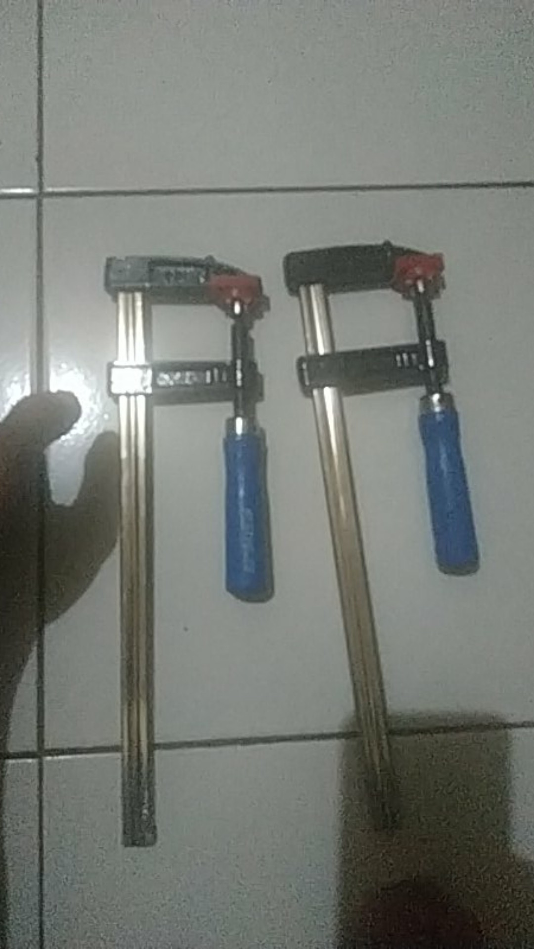 Clamp F Ukuran 5x25 Cm, Handle Kayu Kuat