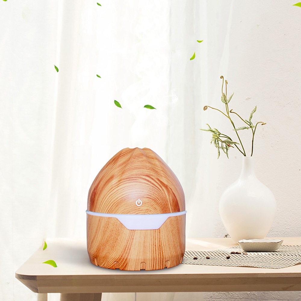 HUMIDIFIER ULTRASONIC DIFFUSER OIL AROMATHERAPHY HUMI FZ002 300ML KAYU