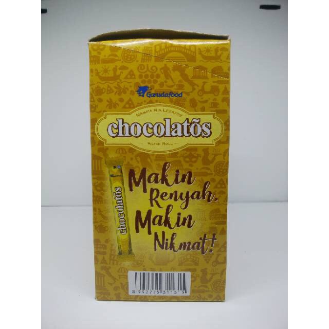 

CHOCOLATOS Clasic Wafer Roll isi 24pcs MANTAP