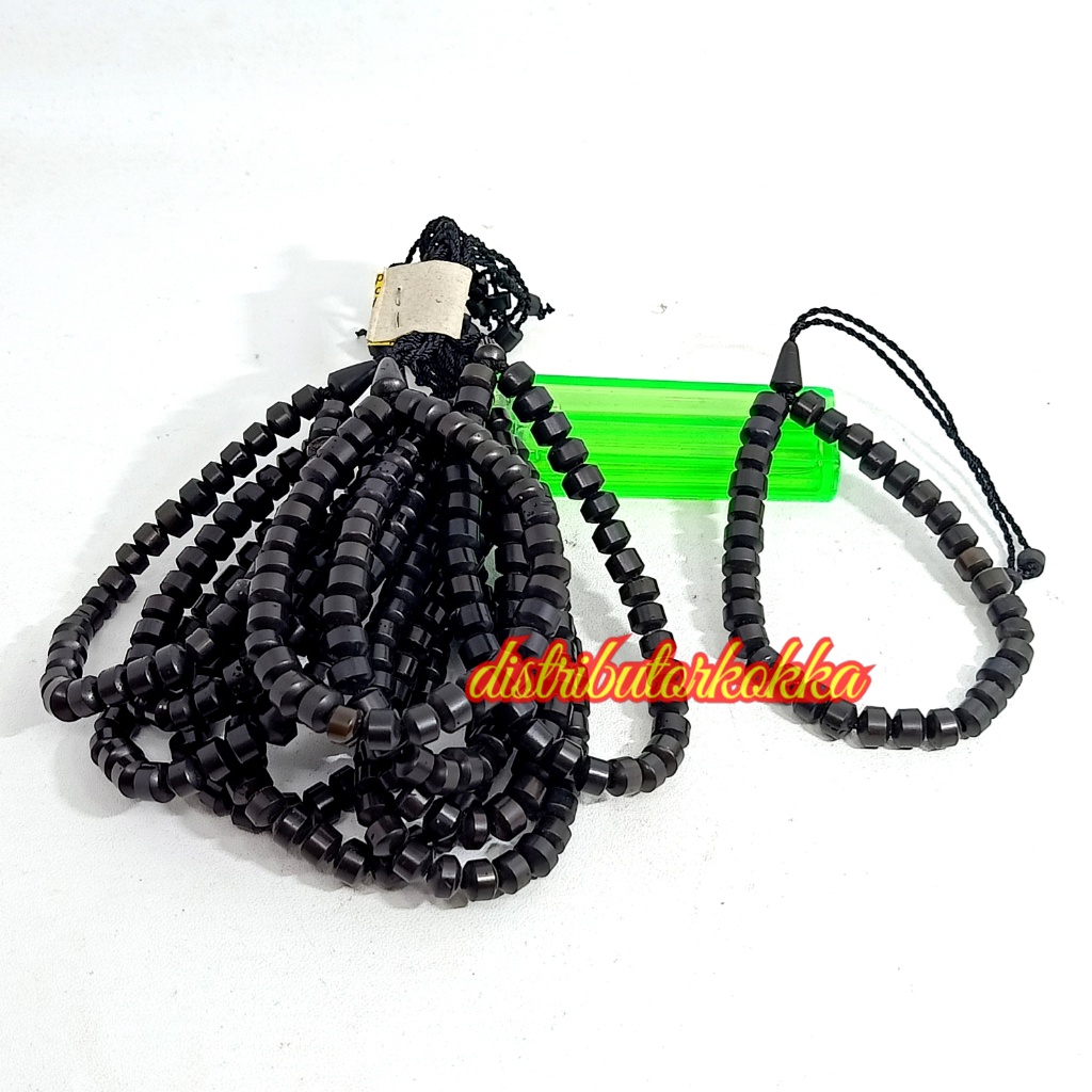 10pcs gelang kokka ASLI MARDJAN BUNTUT 33 hitam kaukah kokka kaokah