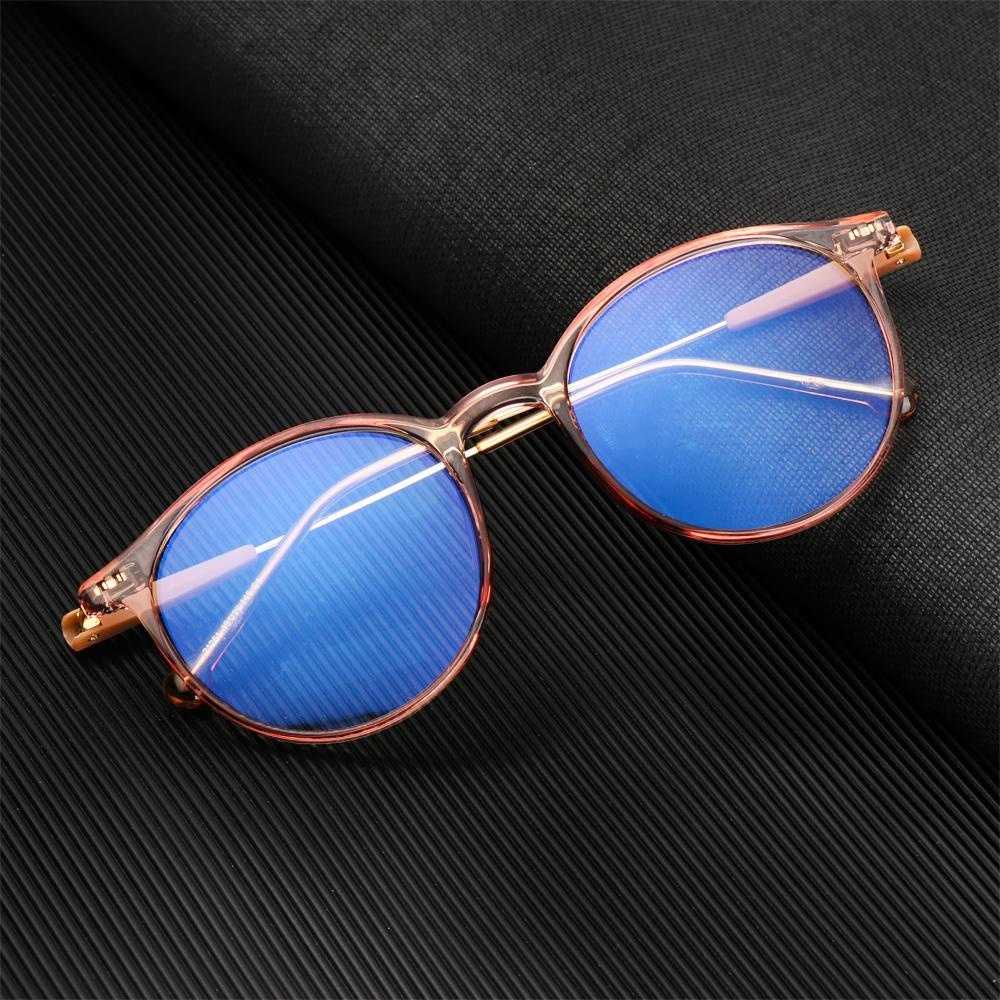 Nanas Kacamata Fashion Anti Sinar Biru Perlindungan Radiasi Flat Mirror Eyewear