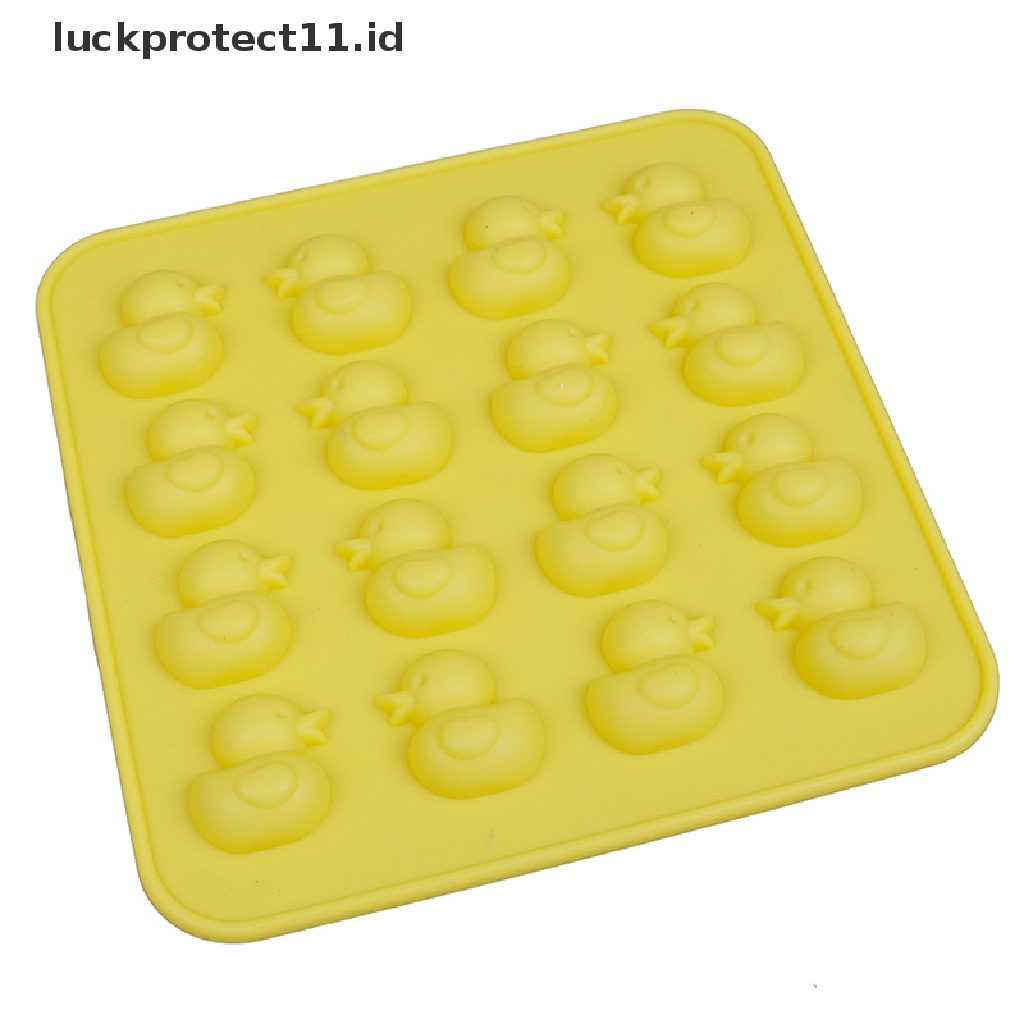 //HG&amp;ID// Cute Duck Silicone Mold DIY Chocolate Ice Biscuit Candy Moulds .