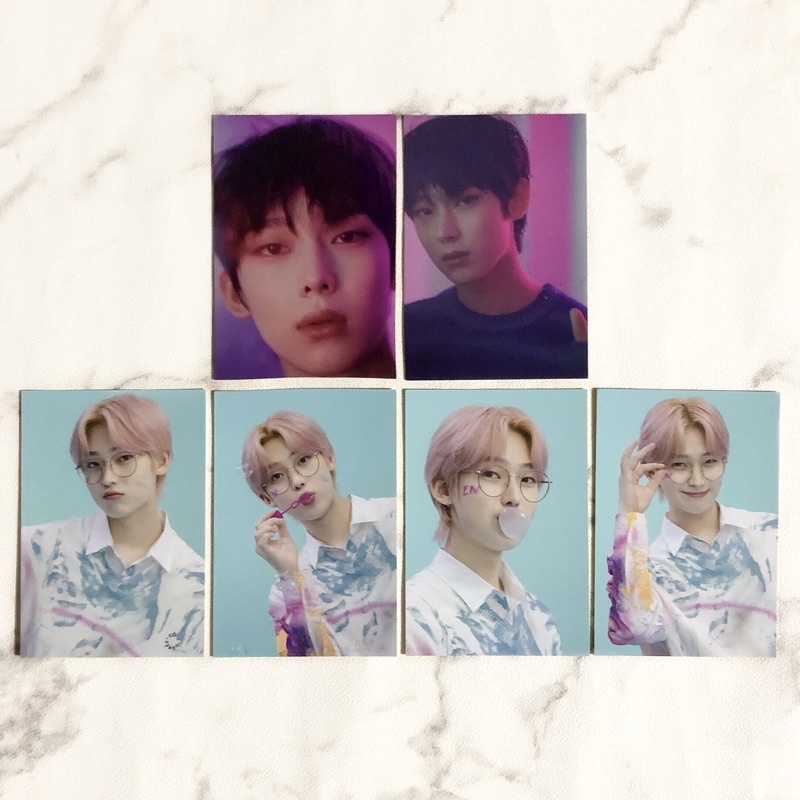 Enhypen Enniversary Hybe Insight Sunoo Photocard - 1st Anniversary Enniv Merch PC Fullset Vol 1 & 2