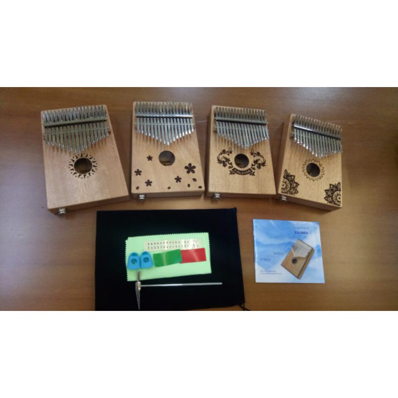 KALIMBA ELEKTRIK 17KEY FULLSET PIANO JARI ALAT MUSIK