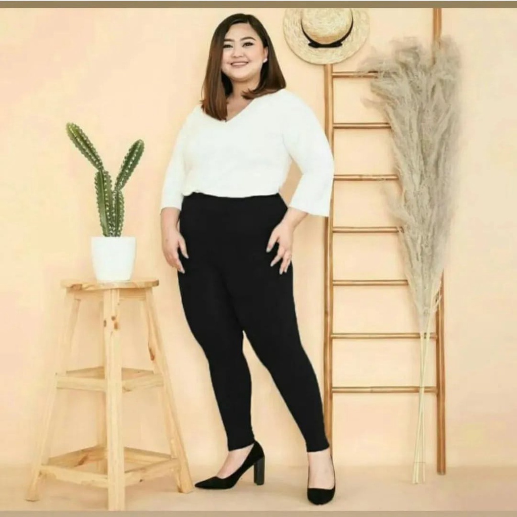 leging spandek jumbo nyaman legging polos