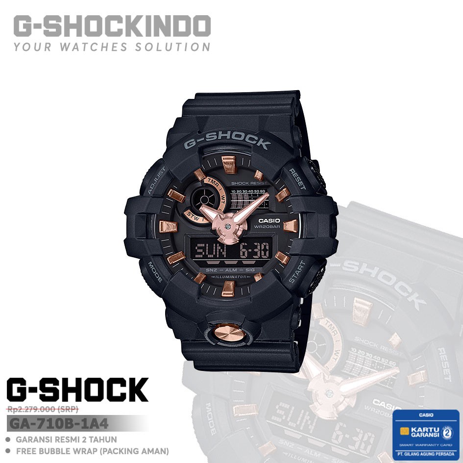 Casio G-Shock GA-710B-1A4 / GA-710B-1A4DR Original