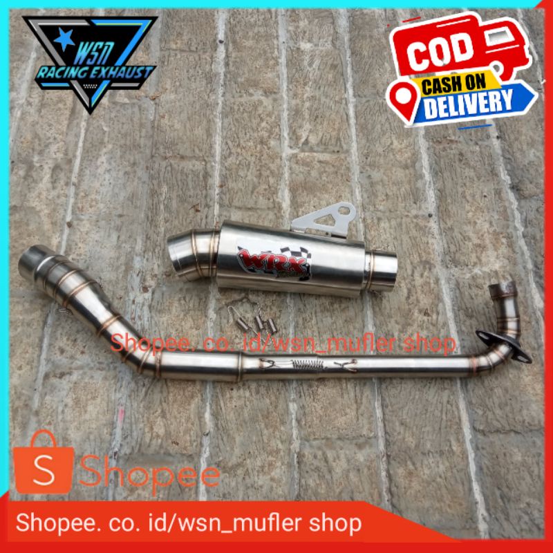 Knalpot WRX jupiter z/knalpot vega rr/knalpot supra 125/knalpot shogun sp