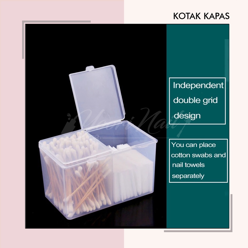 Kotak kapas storage box multifungsi kotak serbaguna cotton box