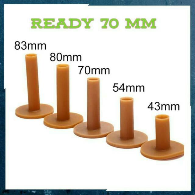Golf tees tee Golf rubber karet 70mm 70 mm