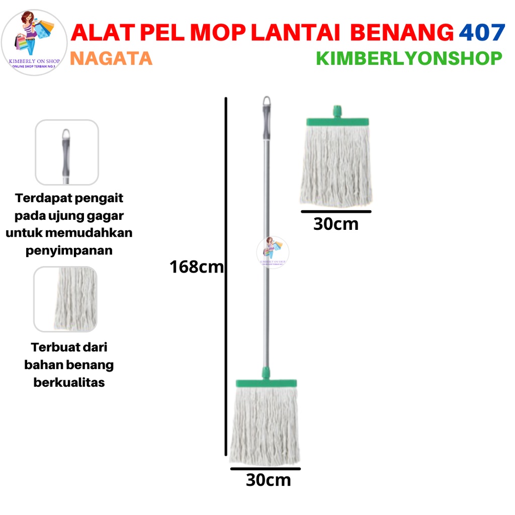 Alat Pel Mop 407 gagang Nagata