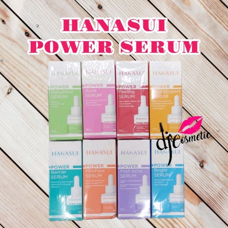 Hanasui Power Serum 20ml Bakuchiol | Acne | Peeling | Bright Expert | Barrier | MiniPore | Post Acne | Bright