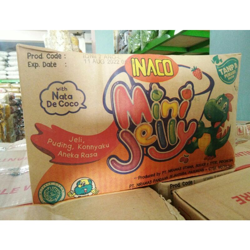 

Grosir Jelly Inaco Mix Kiloan TERMURAH / GRATIS PACKING BUBBLE WRAP