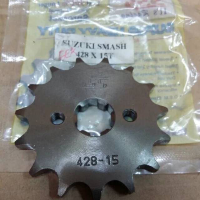 gir gear depan smash supra karisma grand ukuran 15 428 SSS