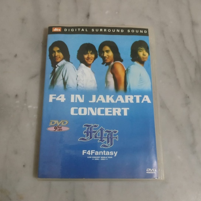 DVD Musik Original F4 in Jakarta Concert