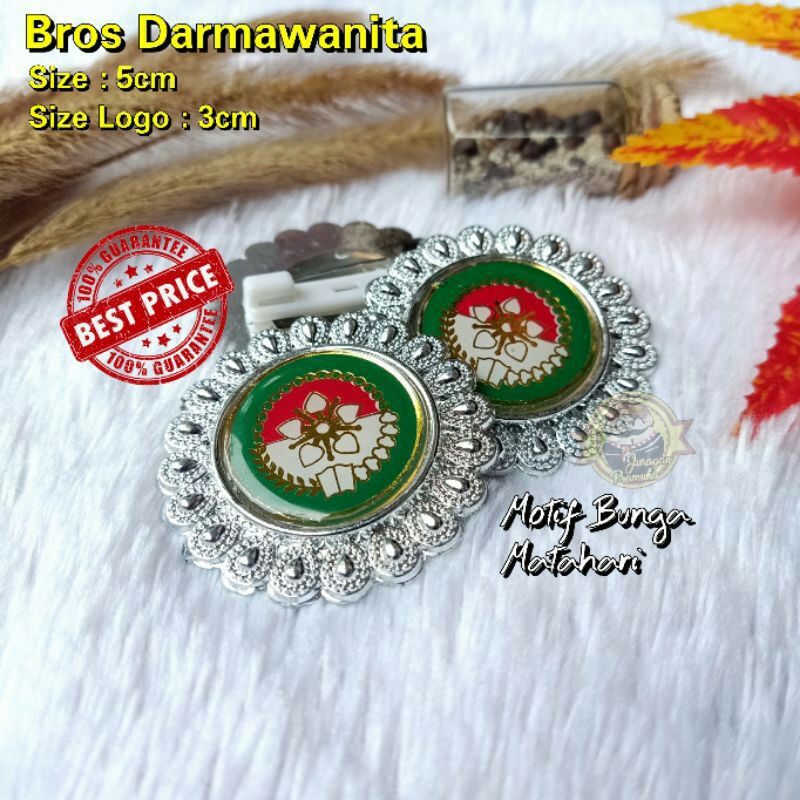 Pin Dharma Wanita Persatuan (DWP) Original Murah Berkualitas