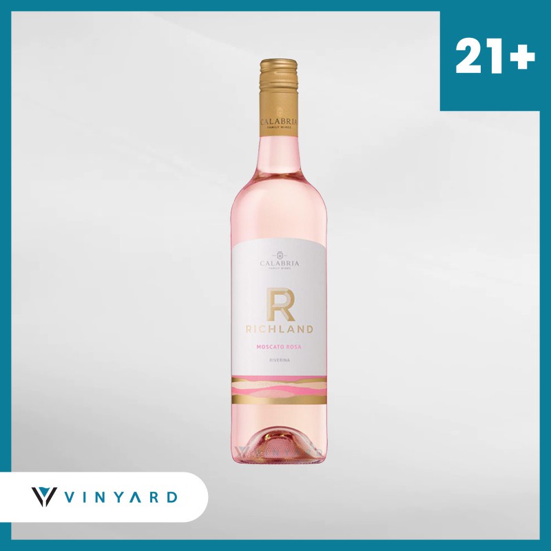 Calabria Richland Moscato Rosa 750 ml ( Original &amp; Resmi By Vinyard )