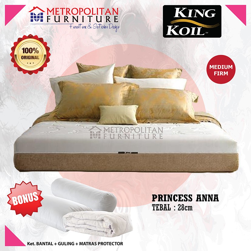 Kasur Springbed King Koil Princess Anna / Spring bed matras