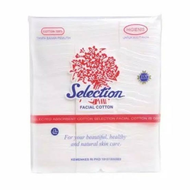 Selection Facial Cotton - Kapas Selection - Kapas Wajah - Kapas Pembersih Muka