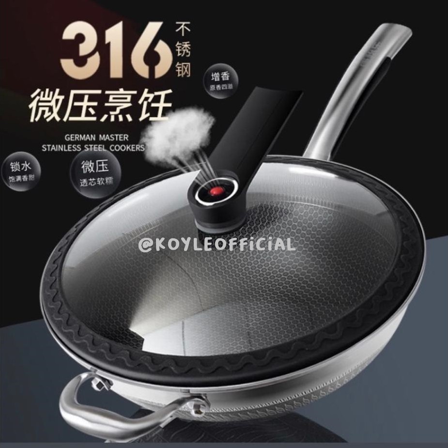 KOYLE Low Pressure 316L PREMIUM Diameter 32cm (FREE BONUS)