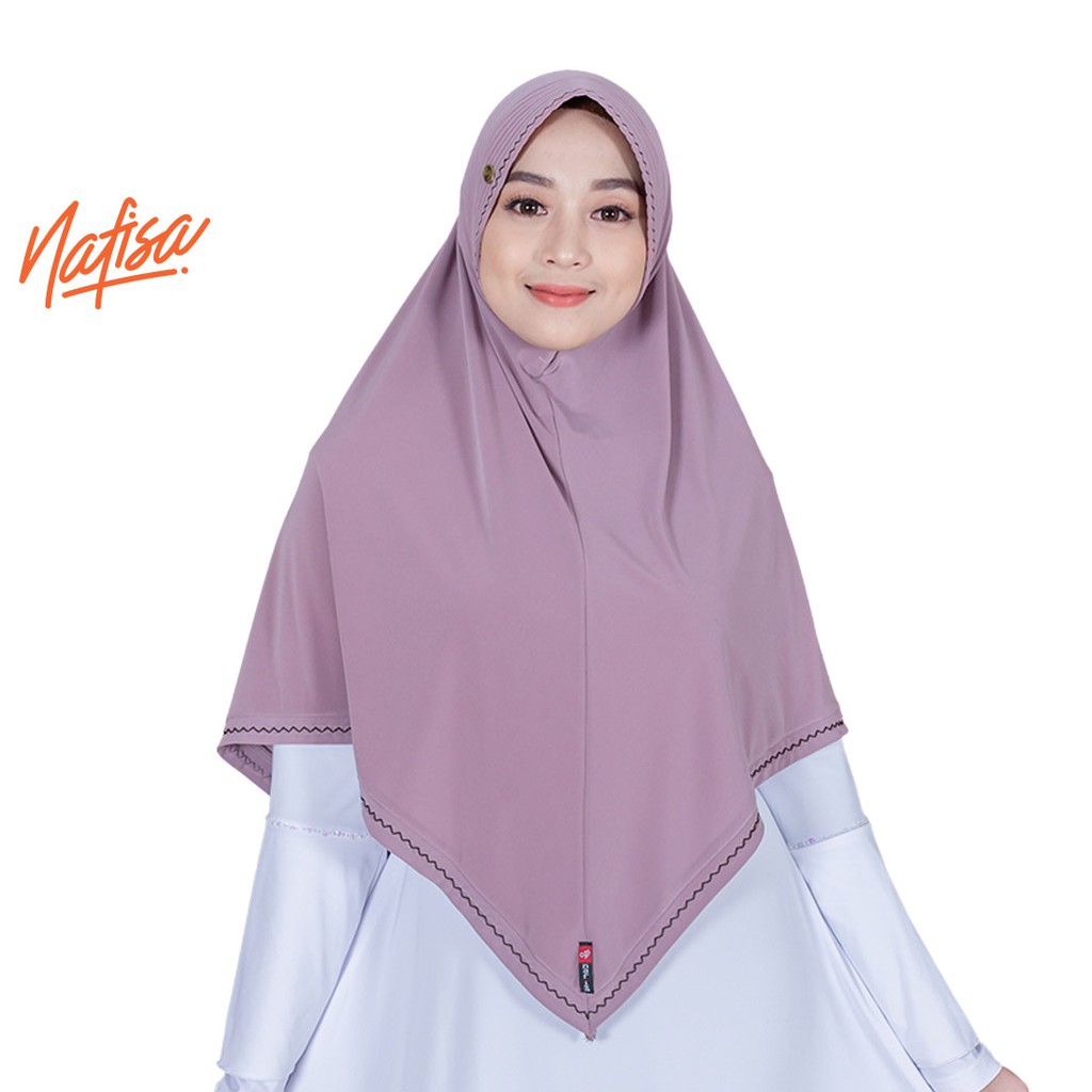 TERBARU !!! Kerudung Instan Nafisa Belvana | Hijab Instan Jumbo Hijab Instan Muslimah Jilbab Bergo Pesta Simpel