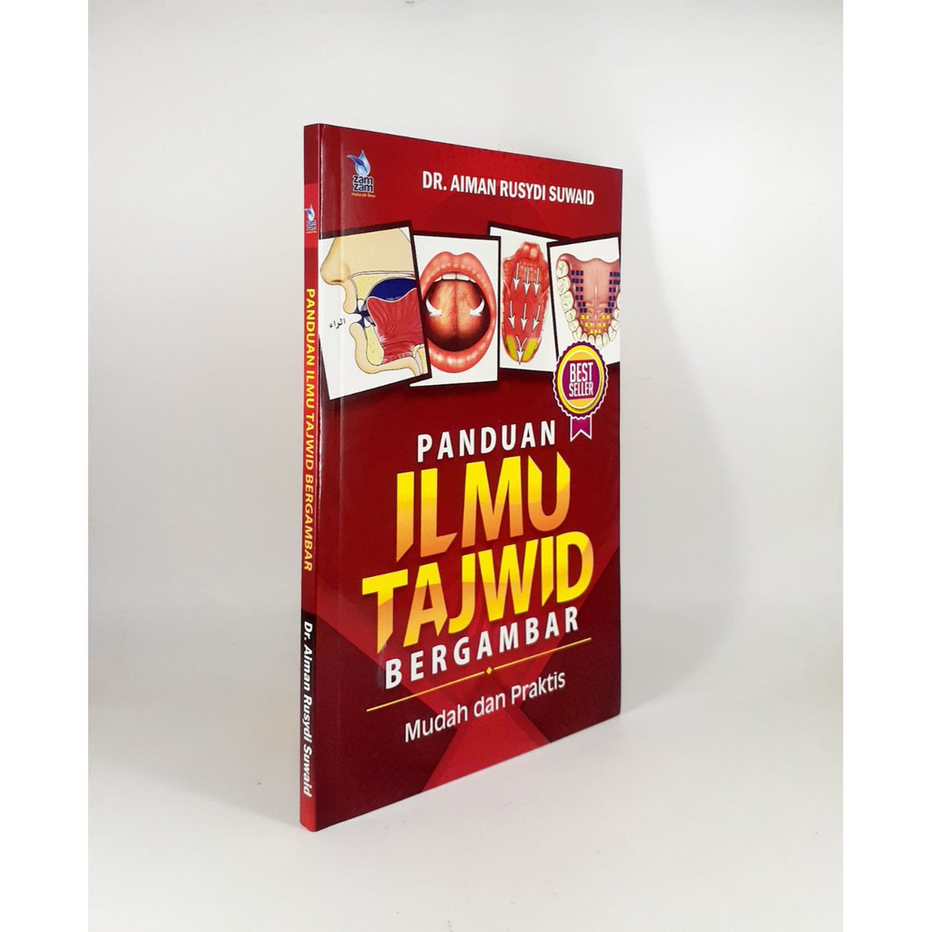 Buku PANDUAN ILMU TAJWID BERGAMBAR -  DR. AIMAN RUSYDI SUWAID - Pustaka Zam Zam