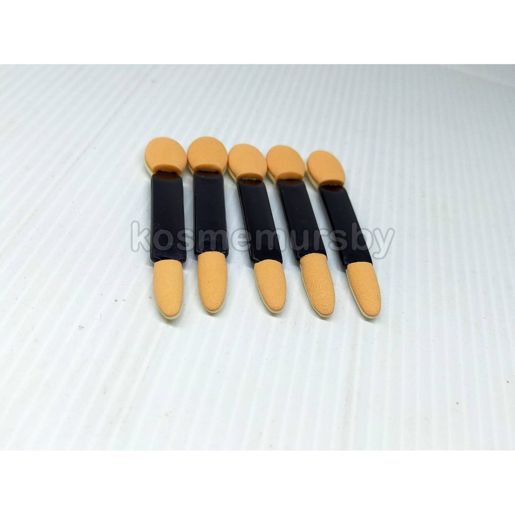 SPONGE EYESHADOW/ KUAS SPONGE EYESHADOW WARNA HITAM 2 sisi