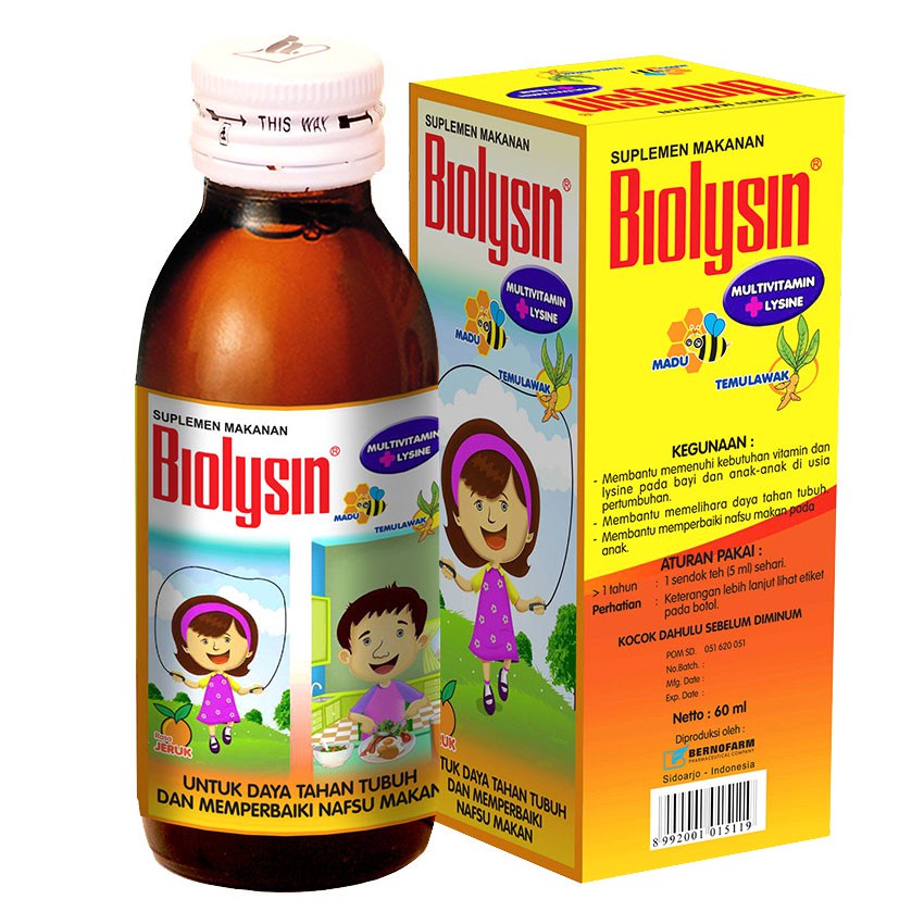 Biolysin SIRUP 60 ML