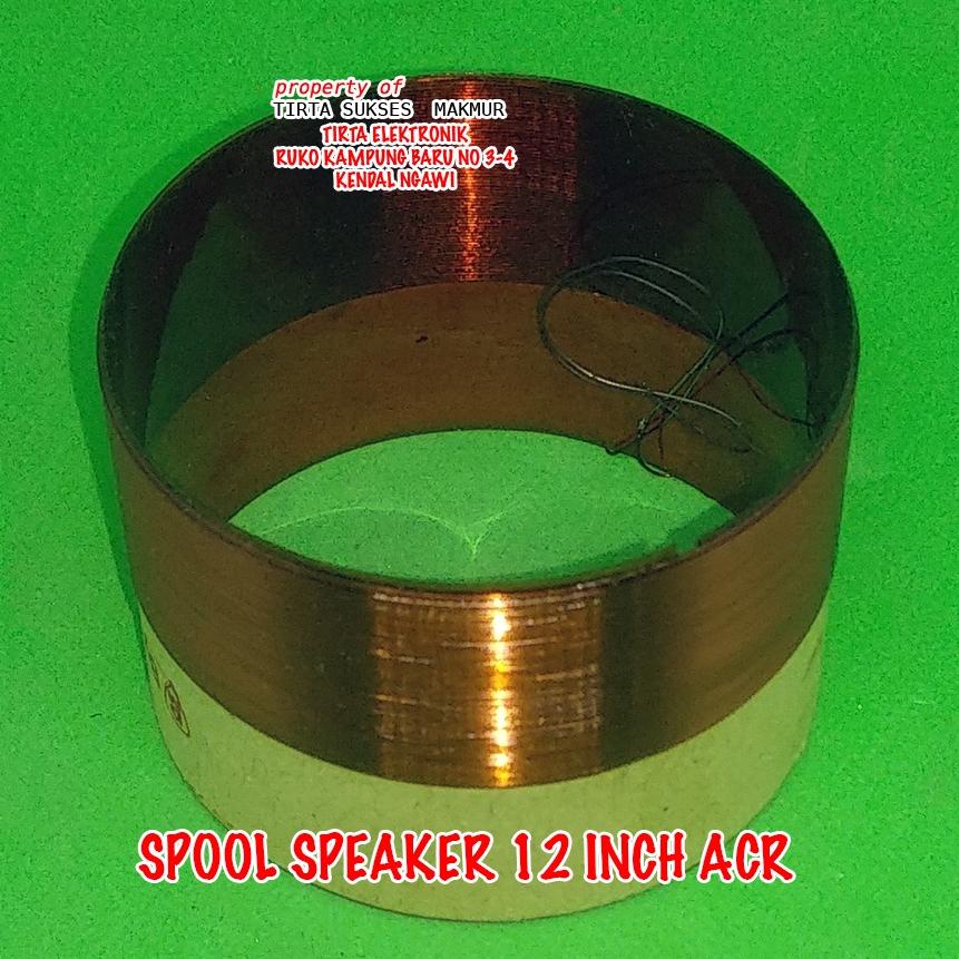 Les Spul sepul spool voice coil speaker 8 inch 12 INCH 15 INCH ACR PRO Pasti dikirim