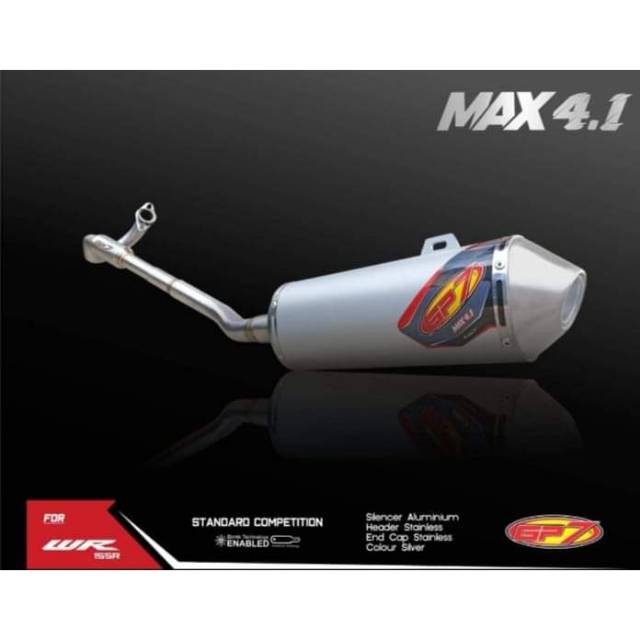 knalpot Gp7max4.1 original Yamaha WR155