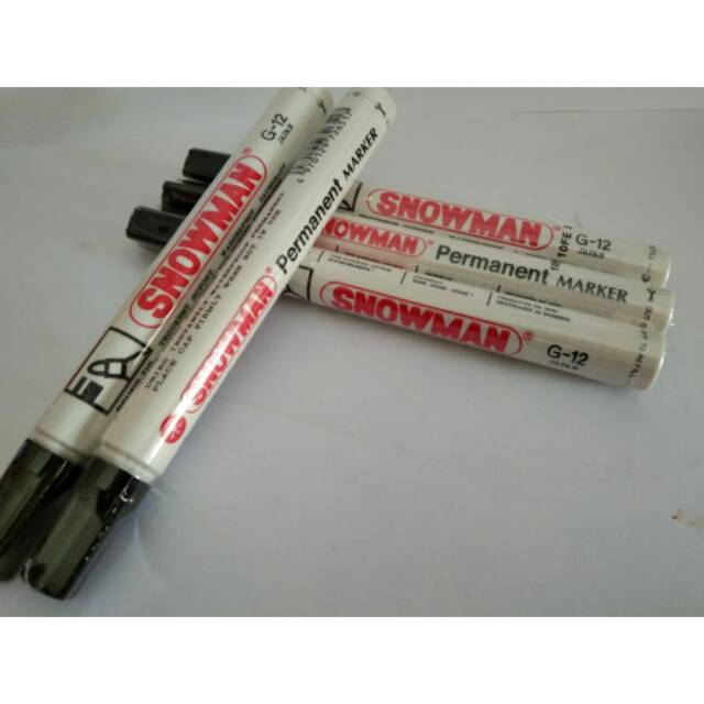 

Spidol Snowman Permanent Marker G-12