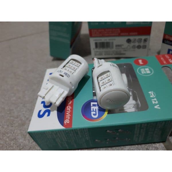 Lampu Rem Mobil Philips Led T20 Xpander Brio Mobilio Dll 2 Pcs