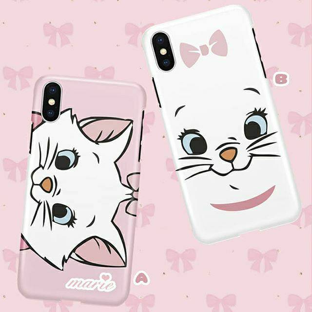 Casing softcase hardcase marie cat aristocats custom nama lucu imut