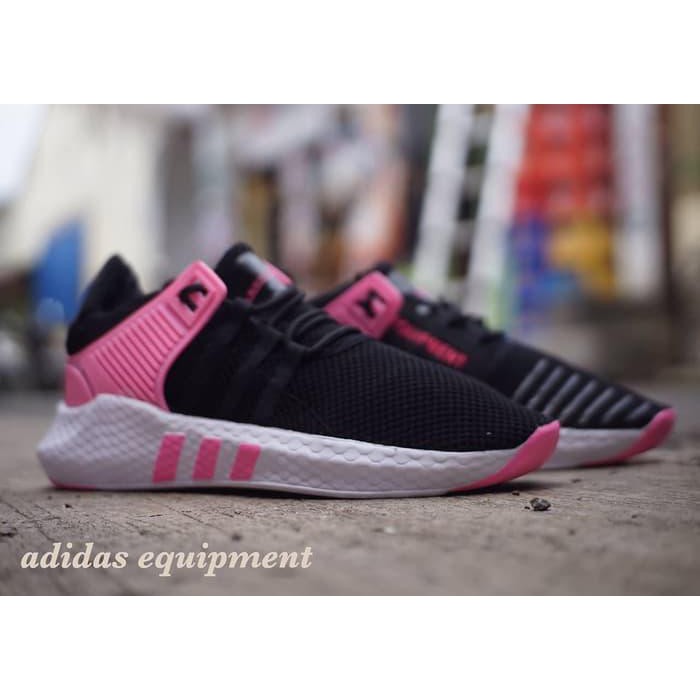 Sepatu Adidas Equipment Hitam Pink Import Murah
