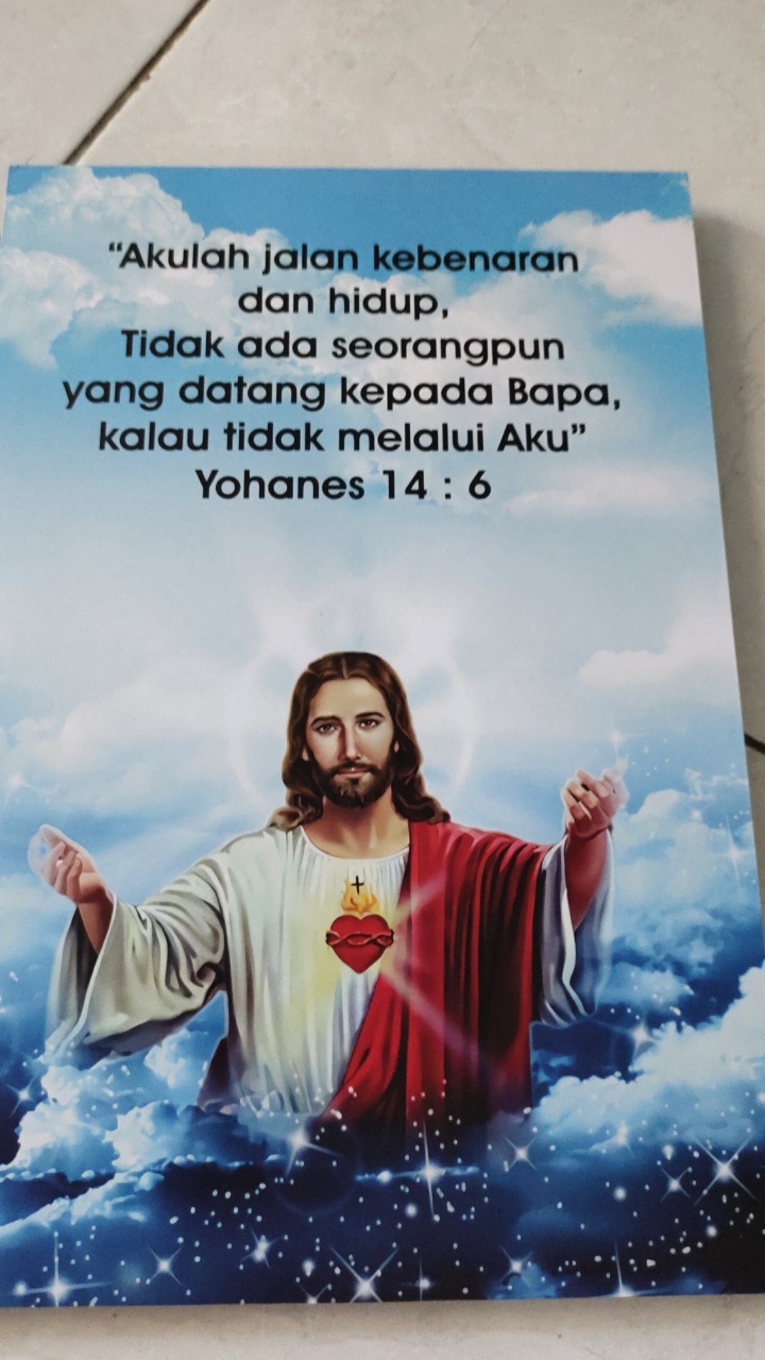 Doa Bapa Kami Poster Walldecor Nasrani Kristen Katolik