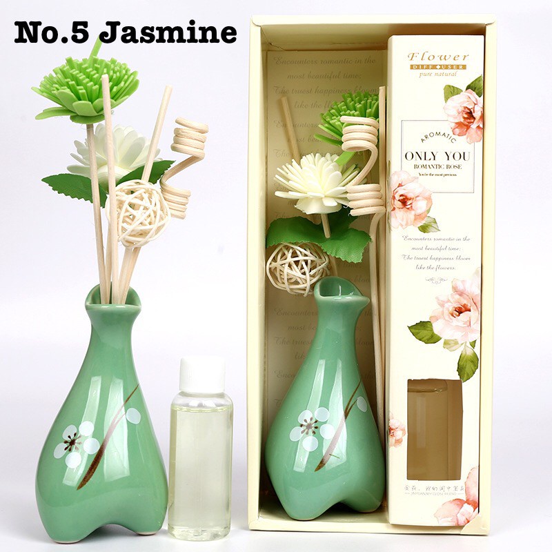 Reed Diffuser Pengarum Ruangan Stick Essence Oil Vas Bunga