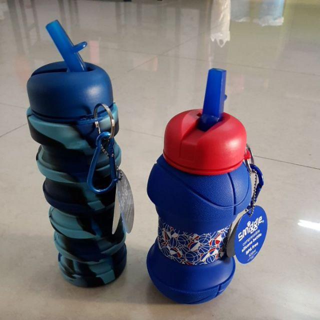 Sale!! Smiggle Ball Silicon Drink Bottle / Smiggle Icecream / Smiggle Silicon Squish Bottle
