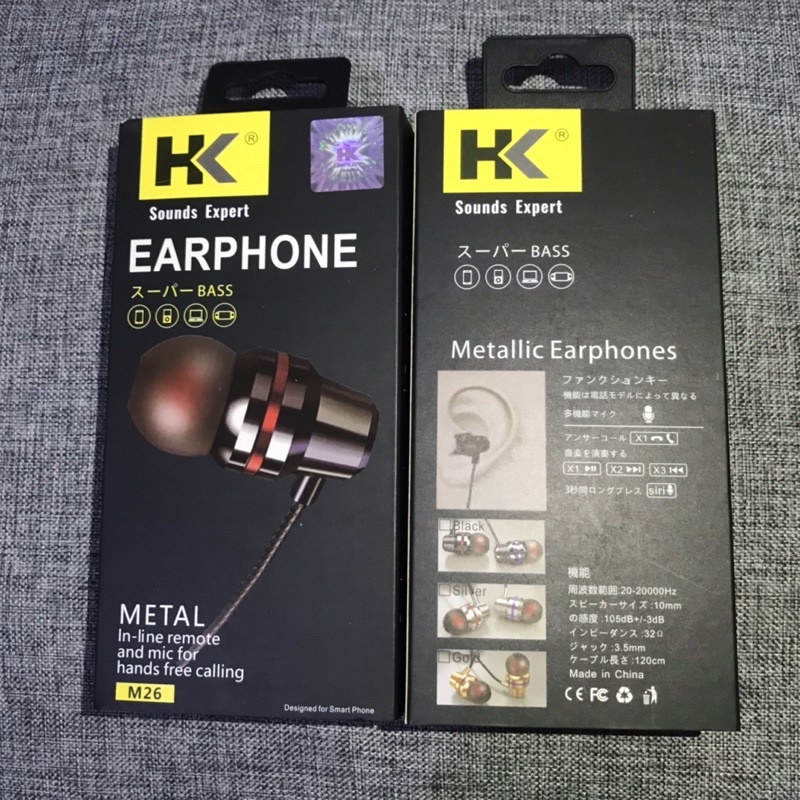 Headset GAMING HK M26 METAL EXTREME BASS Headphone