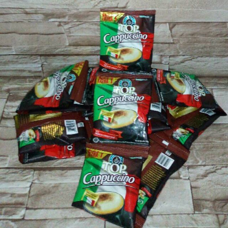 

Top kopi cappucino Renceng isi 15 pcs