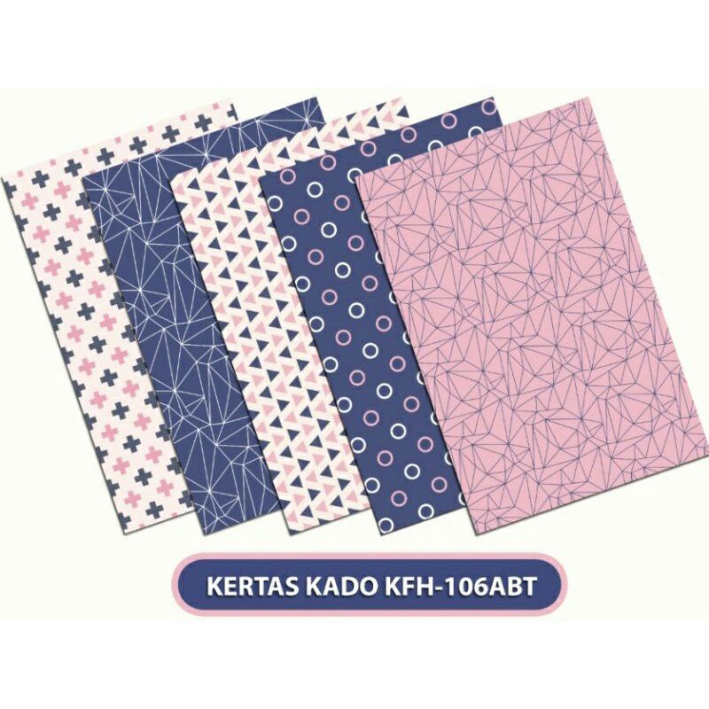 

KERTAS KADO SQUEEZY ISI 5 MOTIF/5 LEMBAR 65CM X 50CM ABT