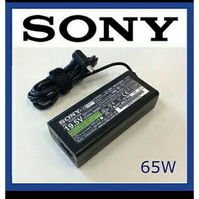 Adapter Charger Original SONY VAIO 19.5V 3.3A~DC(6.5*4.4mm)