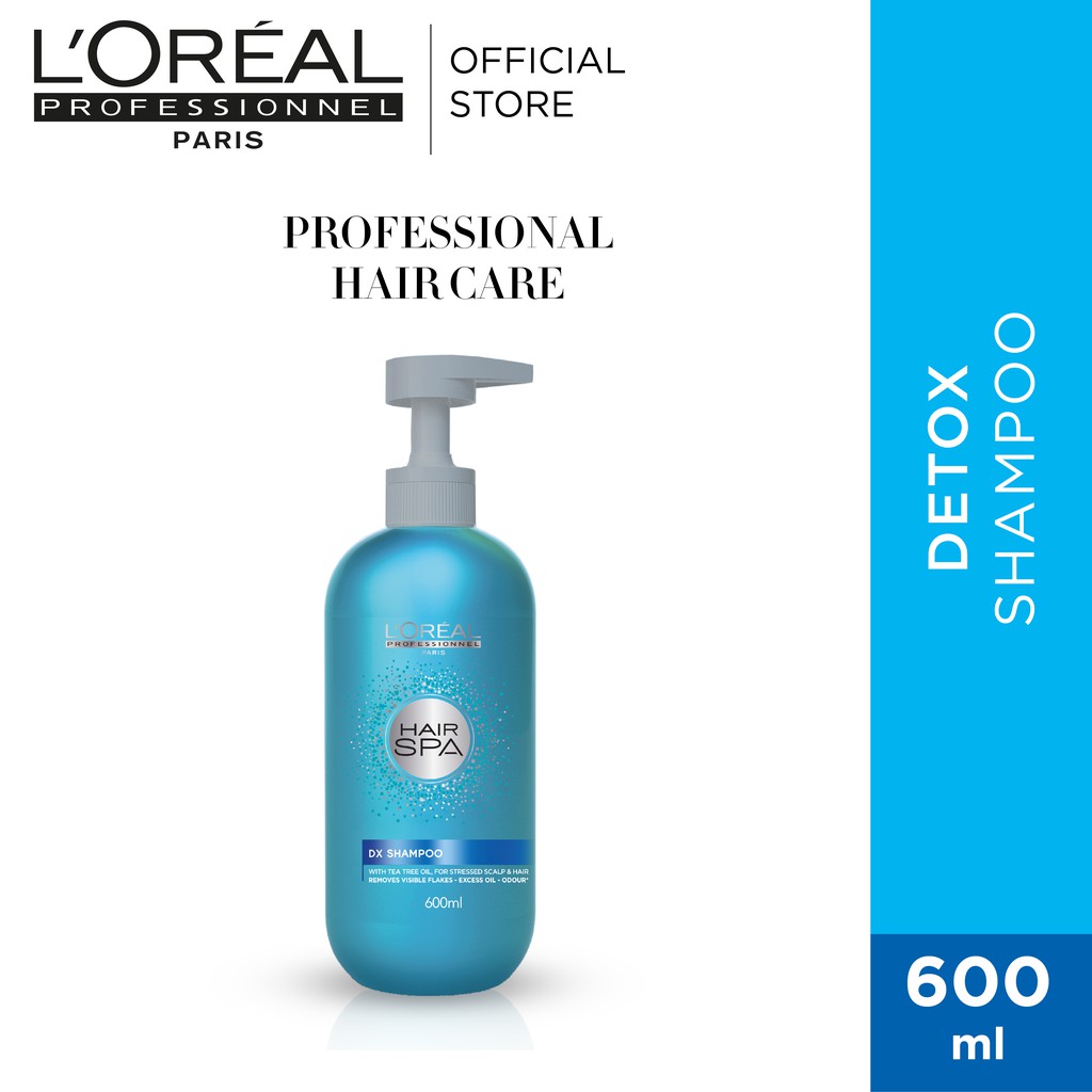 Jual L'Oreal Professionnel Hair Spa Detox Shampoo 600ml Indonesia