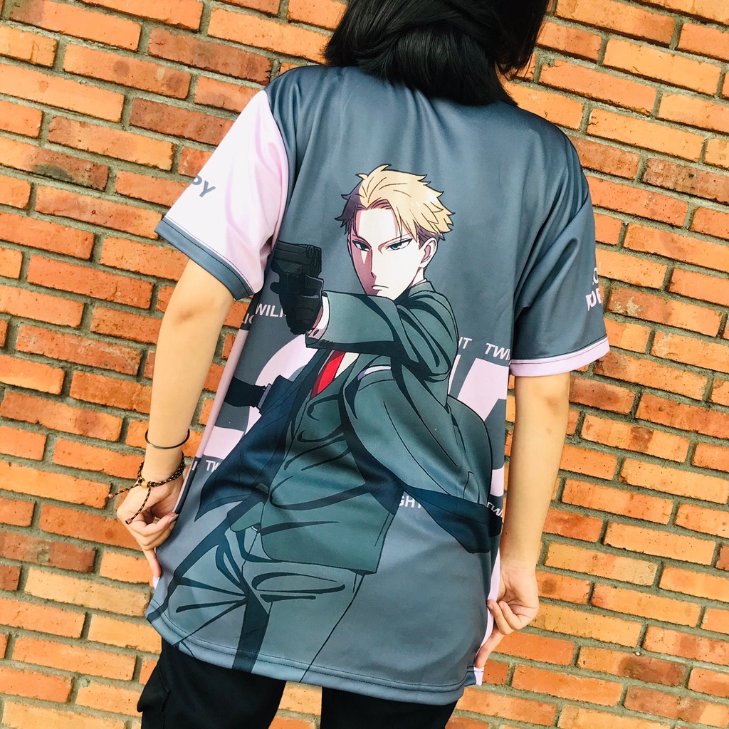 Tshirt Loid Fullprint Anime Manga SPY x Family Dryfit Premium Unisex