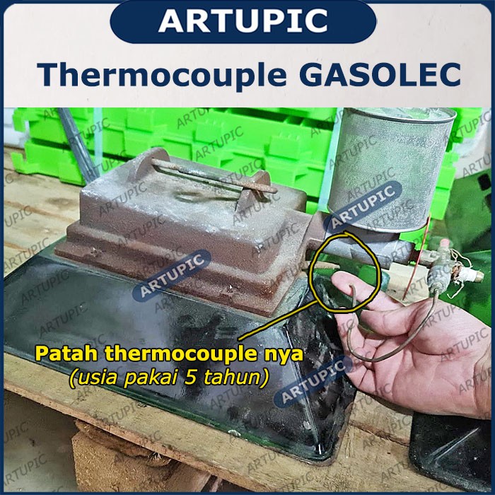 Thermocouple Termocouple Termokopel Tembaga Pemanas Kandang Ayam Gasolec Gasolek Gas Brooder Sparepa