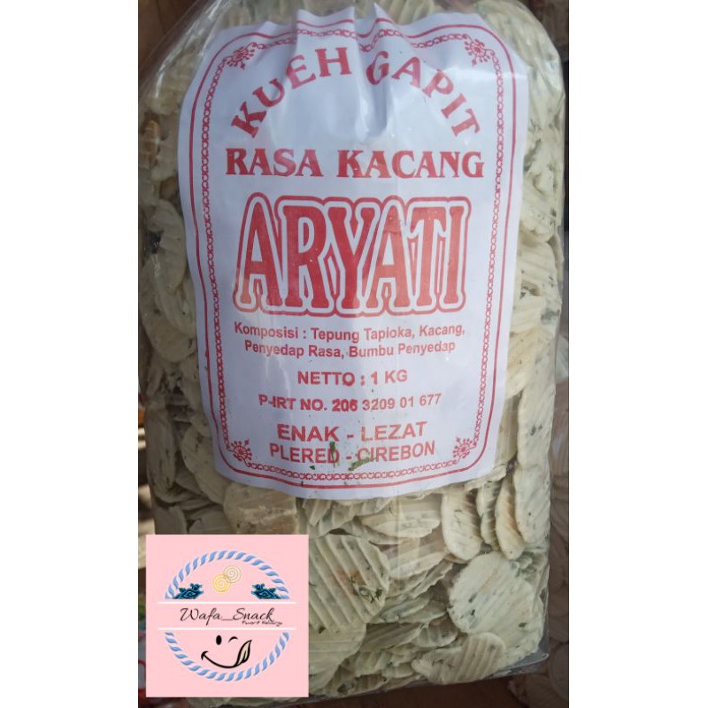 

KUE SIMPRING / KUE GAPIT RASA KACANG 1KG OLEH OLEH KHAS CIREBON