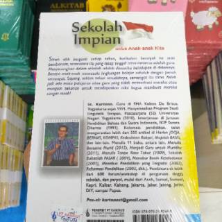  buku  sekolah  impian untuk anak anak kita St  Kartono 