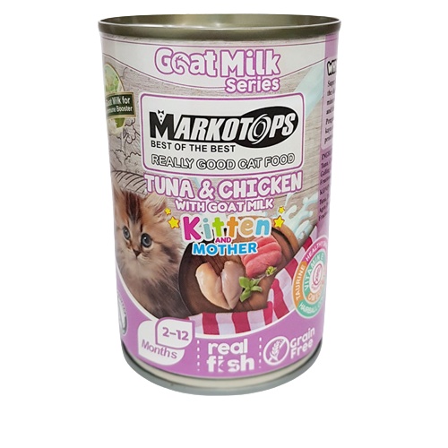 Makanan Kucing Basah Markotop Kaleng 400gr Wet Food Non Whiskas 400 gr