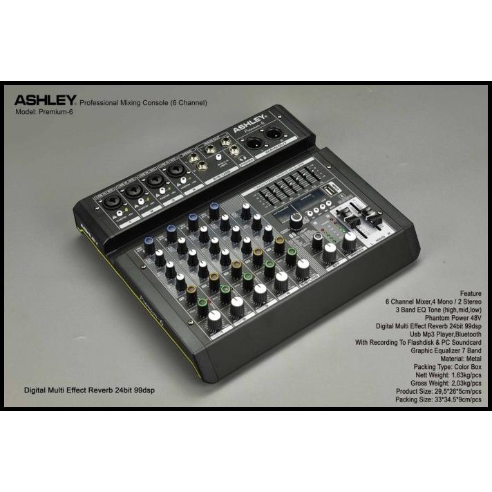Mixer Ashley Premium 6 Premium6 Original