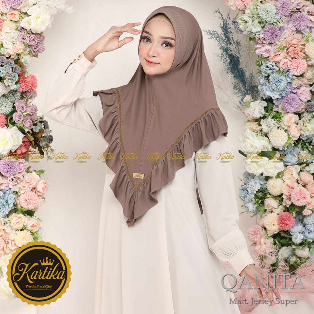 Jilbab Instan Picot Qanita By Kartika