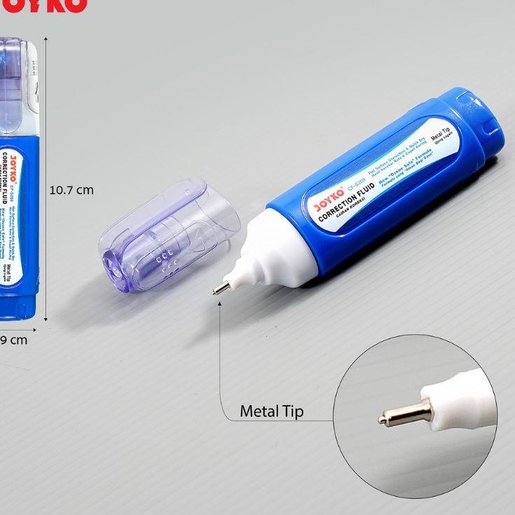 

Terbaru - Correction Fluid / Tipe - x Cair Joyko CF - S209A / 1box/12pcs !!